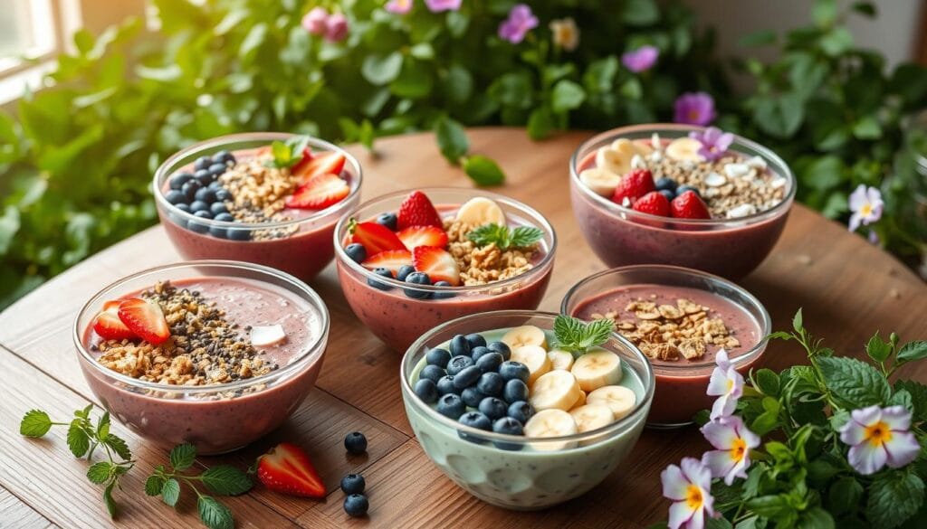 gut-friendly smoothie bowls