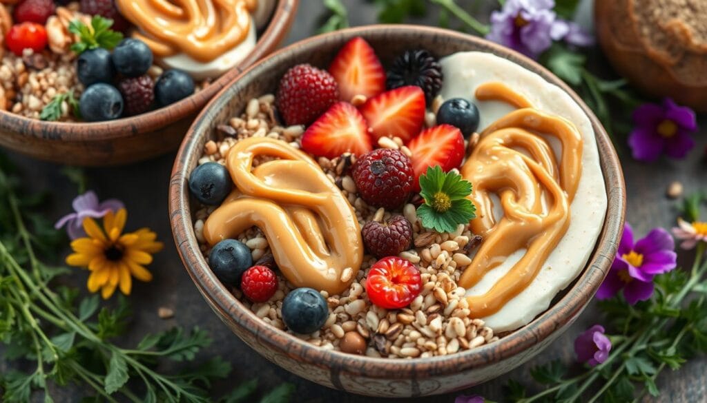 plant-based breakfast bowls